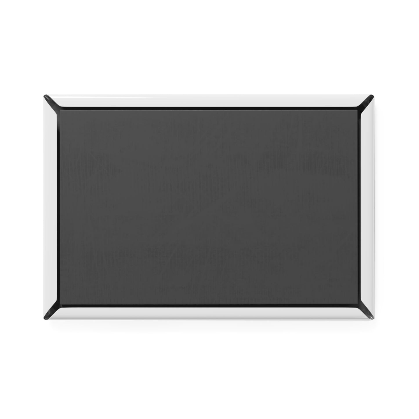 Bingeing (Sunday Night)  Rectangle Art Magnet — Cozy Couple Living Room Illustration