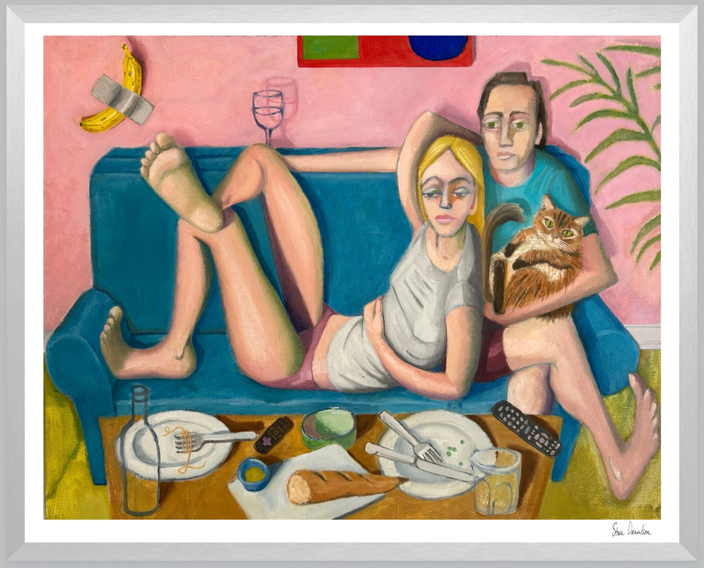 Bingeing (Sunday Night) - Fine Art Print