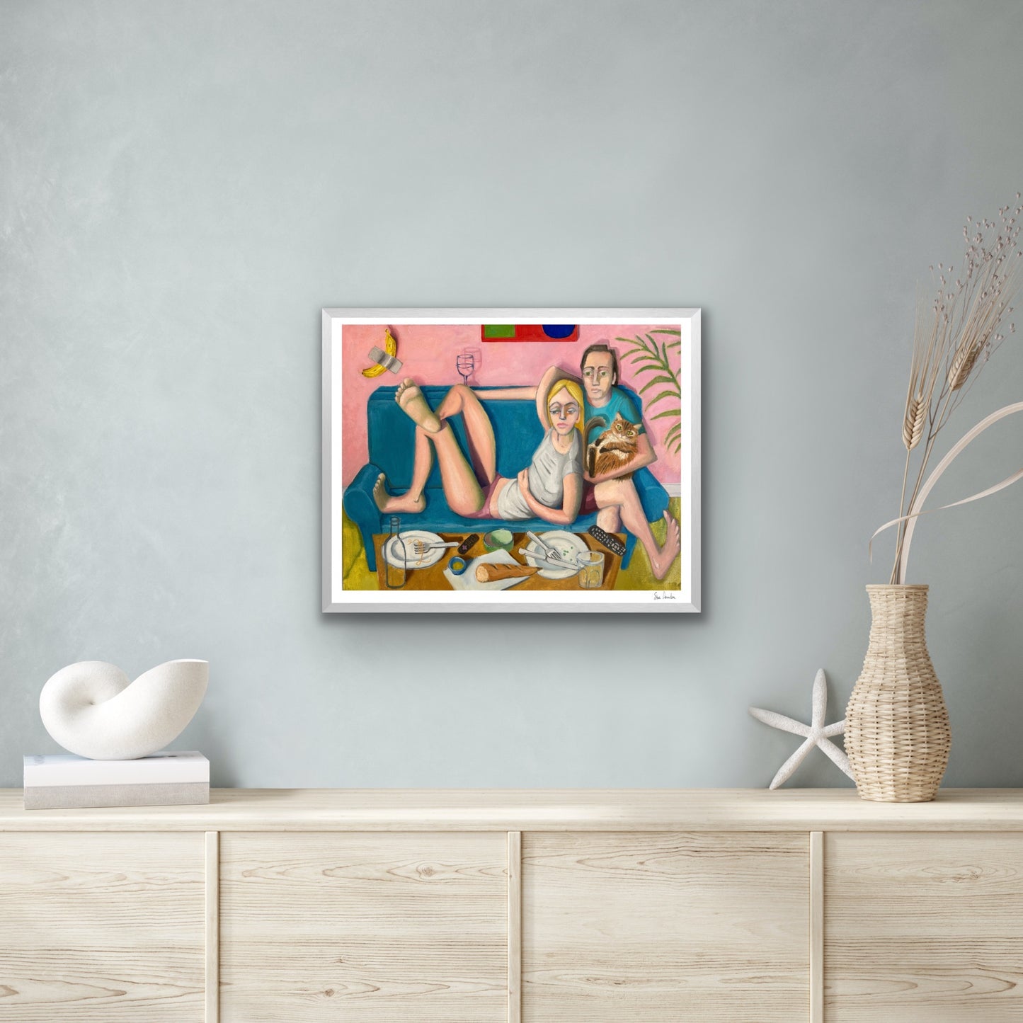 Bingeing (Sunday Night) - Fine Art Print